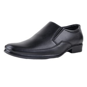 HikBi Leather Office wear Formal Shoes Pointed Toe Slip On Moccassin