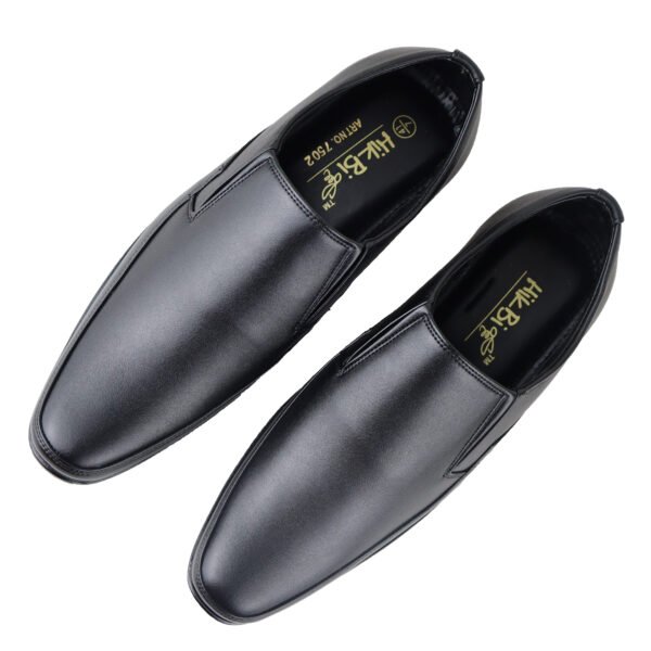 HikBi Leather Office wear Formal Shoes Pointed Toe Slip On Moccassin - Image 3