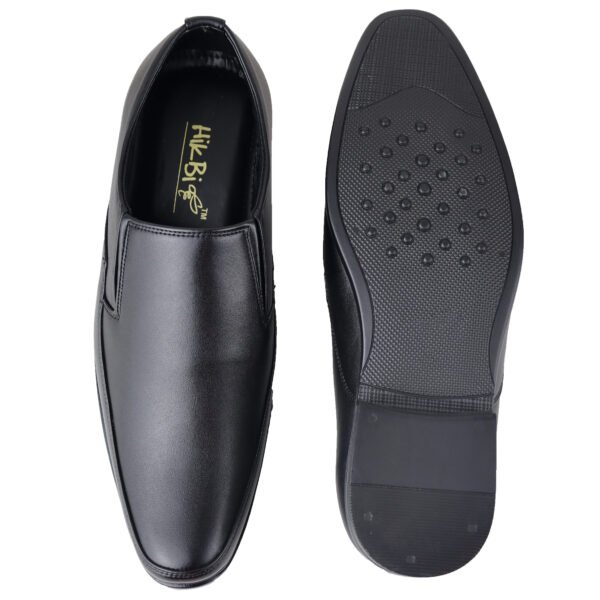 HikBi Leather Office wear Formal Shoes Pointed Toe Slip On Moccassin - Image 4